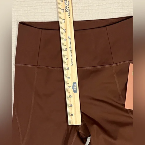 Girlfriend Collective Chocolate Brown Leggings - Picture 12 of 15